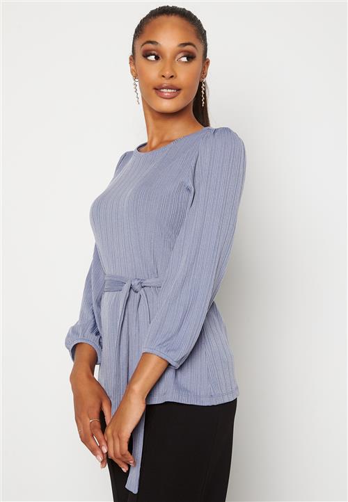 Happy Holly Caroline rib top