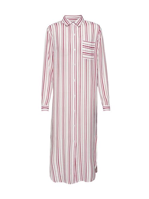 EDITED Blusekjole 'Savanna'  rød / hvid