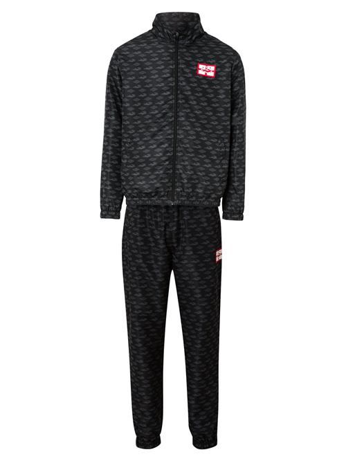 UMBRO Træningsdragt  grafit / rød / sort / hvid