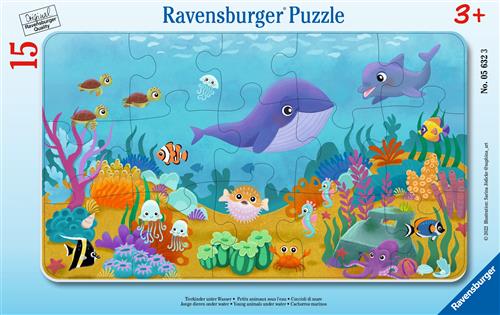 Ravensburger Unge Dyr Under Vand Multicolor  Multicolor One Size  Blå  One Size 3 Y+ unisex