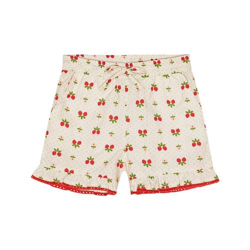 Flöss Sofia Shorts Soft White Berry 116 cm  Hvid  116 cm  kvinde