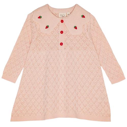 Flöss Isabel Kjole Light Pink Red 86 cm  Lyserød  86 cm  kvinde