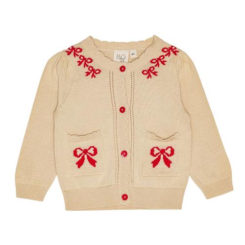 Flöss Rosie Cardigan Warm Cotton 80 cm  Creme  80 cm  kvinde