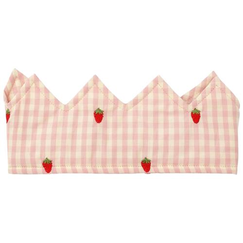 Flöss Dolly Krone Pink Berry Gingham One Size      kvinde