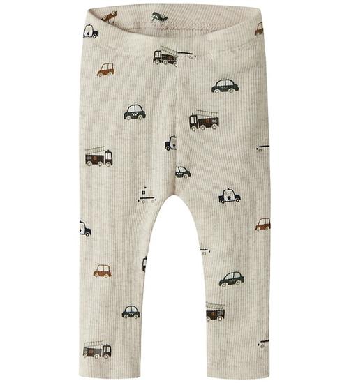 Name It Leggings - Rib - NbmThue - Peyote Melange