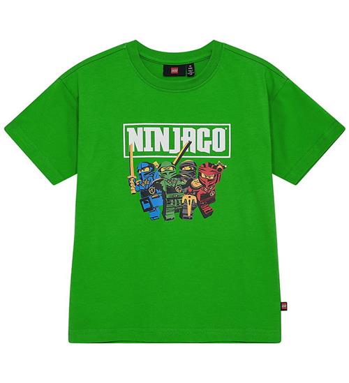 LEGOÂ® Ninjago T-shirt - LwTaffy 621 - Grøn m. Print