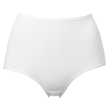 Trofé Trofe Cotton Midi With Elastan Trusser Hvid bomuld X-Large Dame
