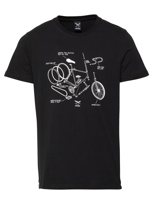 Iriedaily Bluser & t-shirts 'Bikeplosion'  sort / hvid