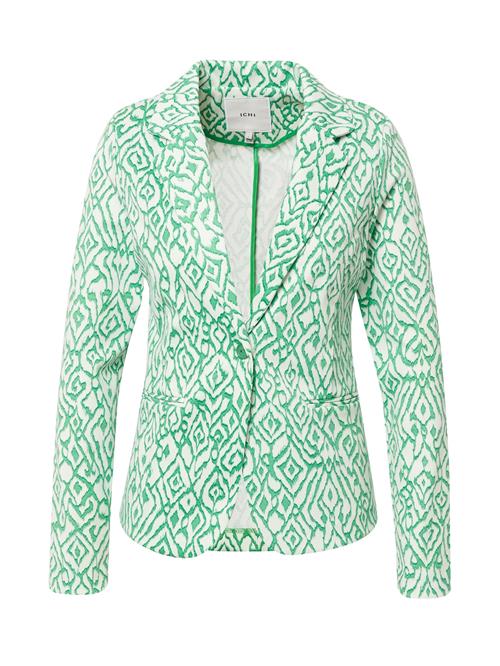 ICHI Blazer 'Kate'  grøn / hvid