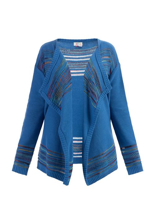 IZIA Cardigan  marin / gul / grøn / rød