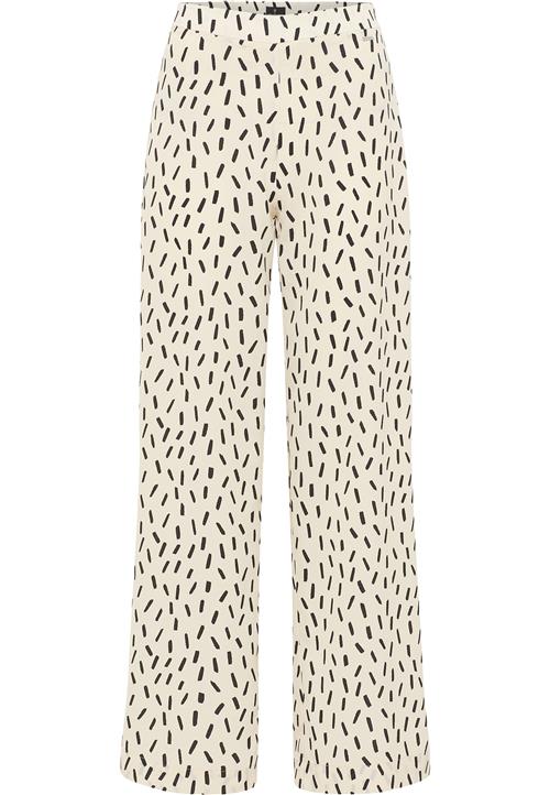 DreiMaster Klassik Bukser 'Eucaly'  sort / uldhvid