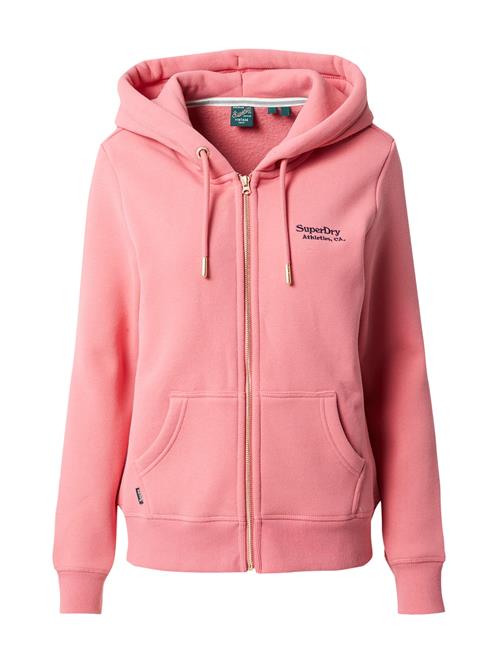 Superdry Sweatjakke 'Essential'  marin / pitaya