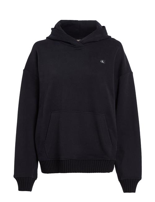 Calvin Klein Jeans | Woven Label Peached Hoodie | M