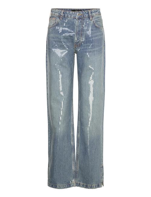 Mango | Jeans With Sequins Under Slits | 38