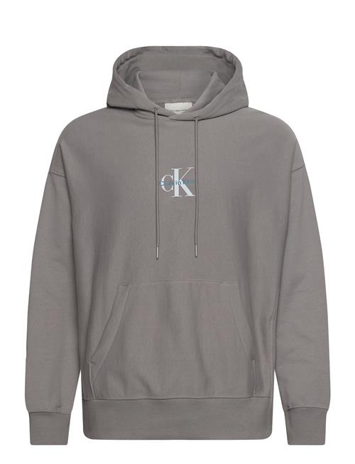 Calvin Klein Jeans | Premium Terry Micro Monologo Hoo | L