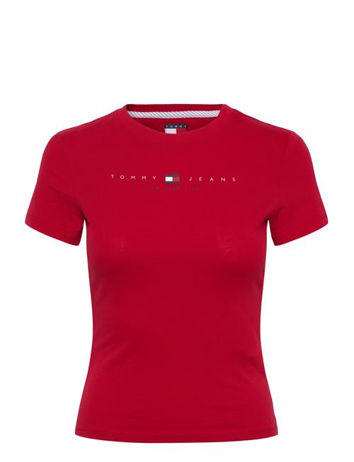 Tommy Jeans | Tjw Slim Tj Us Linear Ss Tee | S