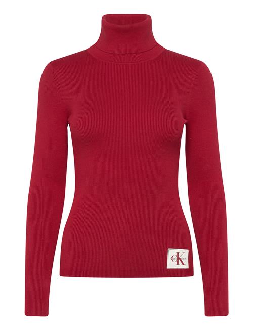 Calvin Klein Jeans | Woven Label Roll Neck | M