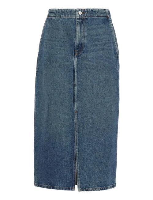Calvin Klein Jeans | Denim Carpenter Skirt Tinted Orc | 33