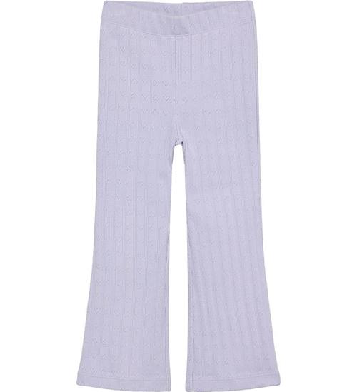 En Fant Leggings - Pointelle - Purple Heather