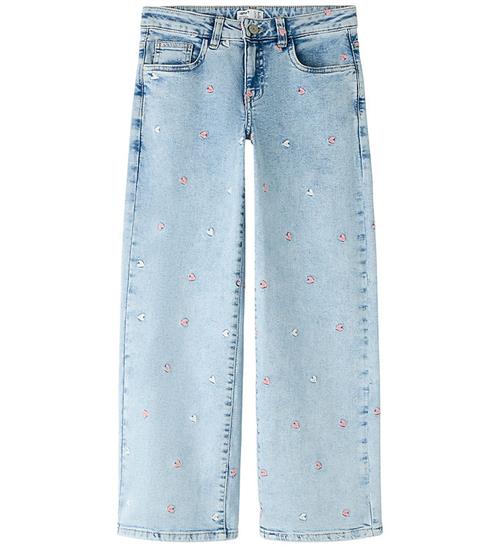 Name It Jeans - Noos - NkfRose - Lgt. Blue Bleached Denim/ Heart
