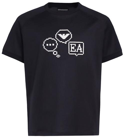 Emporio Armani T-shirt - Navy m. Print