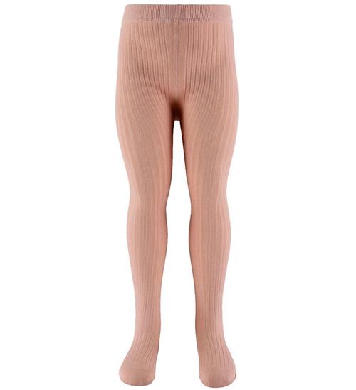 Lil' Atelier Strømpebukser - Noos - Rib - NmnIlso - Misty Rose