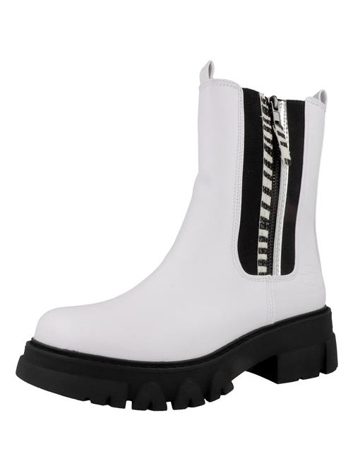 Dockers by Gerli Chelsea Boots  sort / hvid