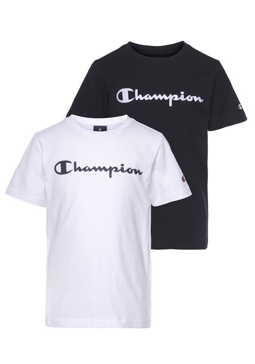 Champion Authentic Athletic Apparel Shirts  blå / blodrød / sort / hvid
