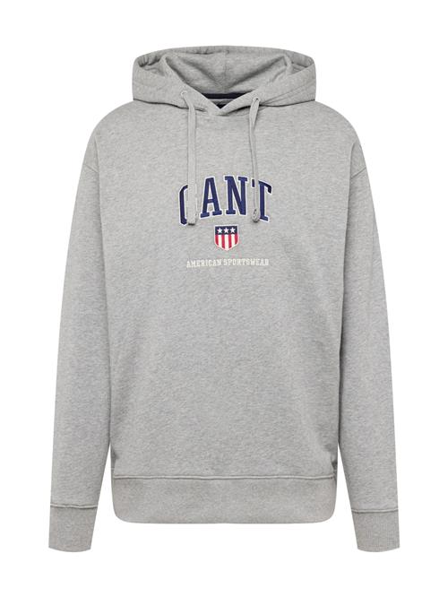 GANT Sweatshirt  marin / grå-meleret / hvid