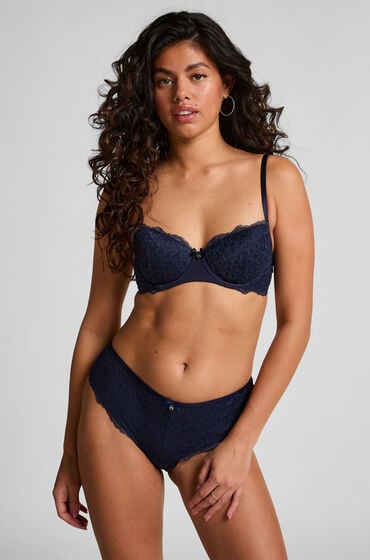 Hunkemöller Brasiliansk trusse Marine Blå