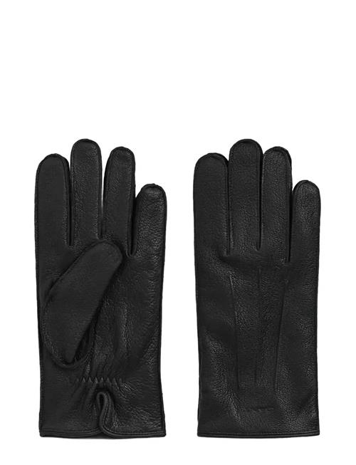 GANT | Cashmere Lined Leather Gloves | M