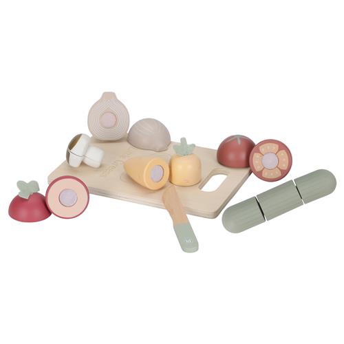 Little Dutch Skære Grøntsager Multi  Multi-OS Wood Rød  One Size 2 Y+ unisex