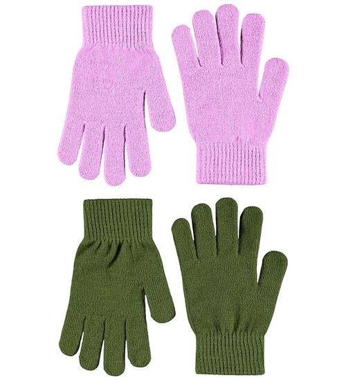 Molo Handsker - Strik Kiddy - 2-pak - Purple Ray