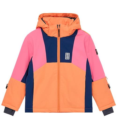 LEGOÂ® Wear Vinterjakke - LWJaz - Orange/Pink/Navy