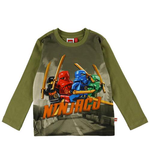 LEGOÂ® Ninjago Bluse - LwTaj 101 - Armygrøn m. Print