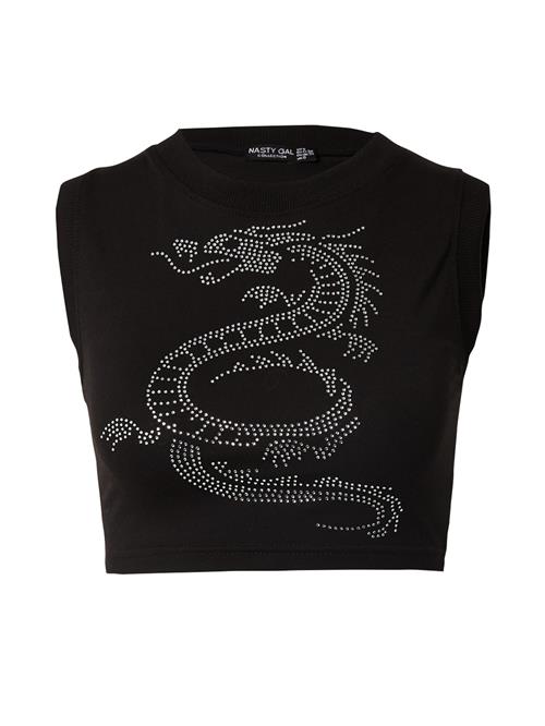 Nasty Gal Overdel  sort / sølv