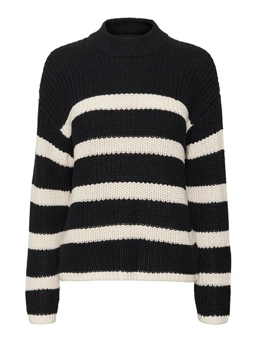 VERO MODA Pullover 'Hilda'  creme / sort