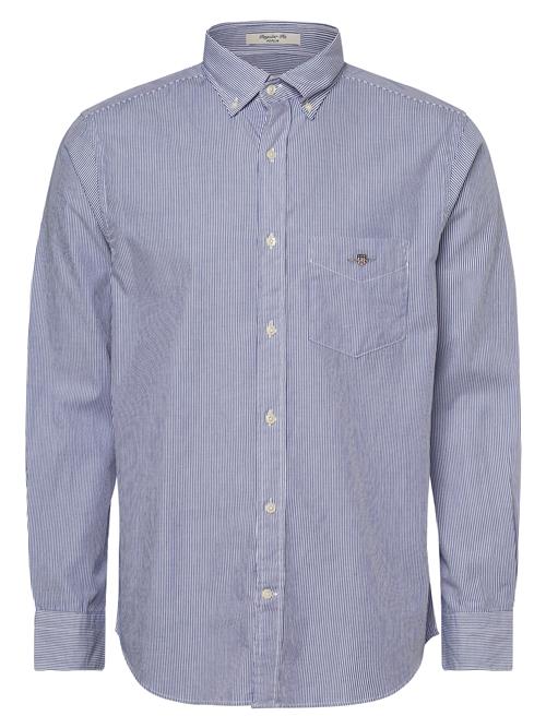 GANT Skjorte  mørkeblå / hvid