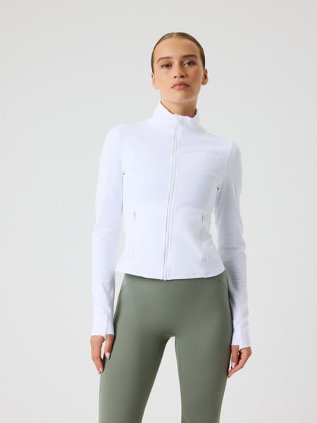 Björn Borg Borg Soft Zip Midlayer Hvid, XXL