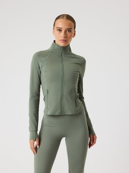 Björn Borg Borg Soft Zip Midlayer Grøn, S