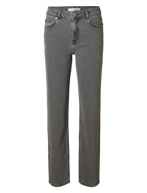 Selected | Slfalice Mw Straight Eloise Grey Jeans | 28 x 32