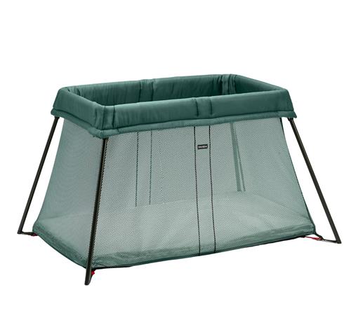 BabyBjörn Travel Crib Light Med Lagen Dark Green  Dark Green- OS  Grøn  One Size  unisex