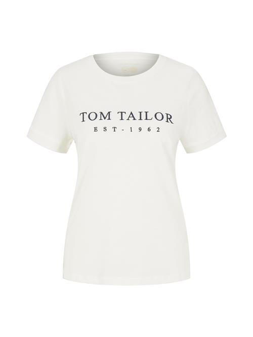 TOM TAILOR Shirts  navy / hvid