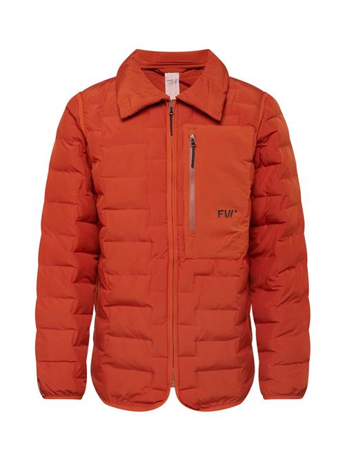 FW Vinterjakke  orangerød / sort