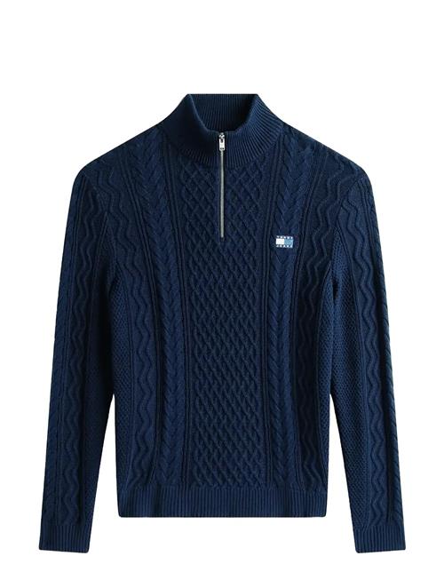 Tommy Jeans | Tjm Slim Badge Cable Qrtr Zip | XXXL