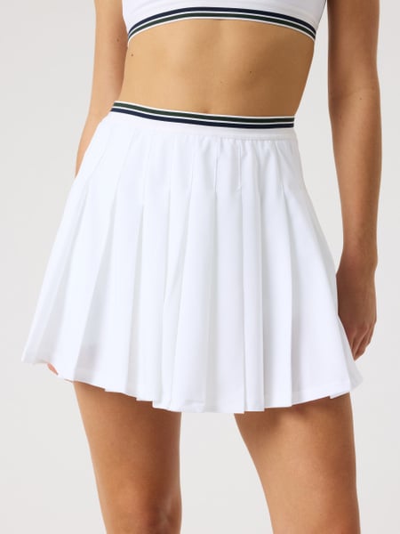Björn Borg Ace Pleated Skirt Hvid, XL