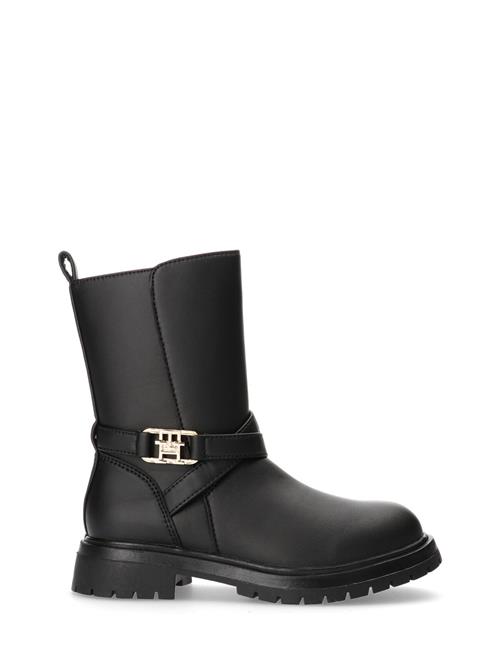 Tommy Hilfiger | Tommy Hilfiger Black Boots: A Stylish And Versatile Choice | 37/23.5CM