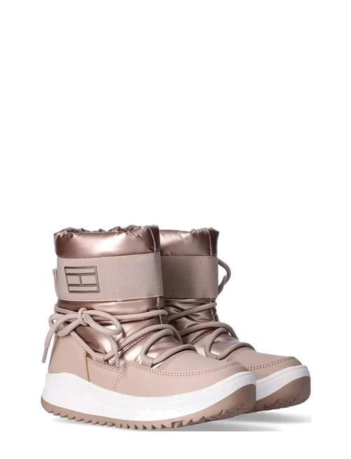 Tommy Hilfiger | Tommy Hilfiger Snow Boots Faux Leather/Nylon Fabric | 35/22.5CM