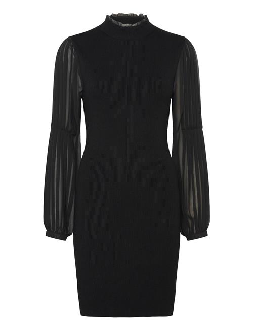 French Connection | Krista Mix Ls Short Dress | M