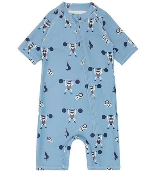 Hust and Claire Badeheldragt - UV50+ - HCMakki - Light Blue